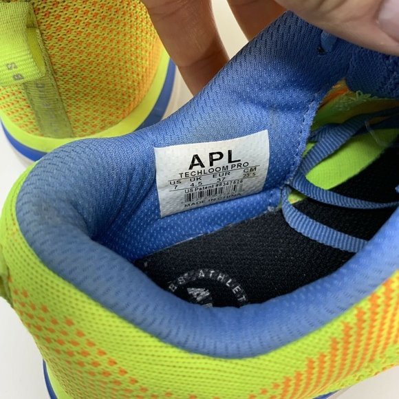 APL Techloom Pro Sneakers Women’s Size 7 Yellow - Picture 9 of 11